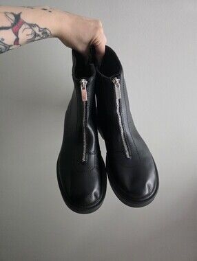 Portland Leather Combat Boots